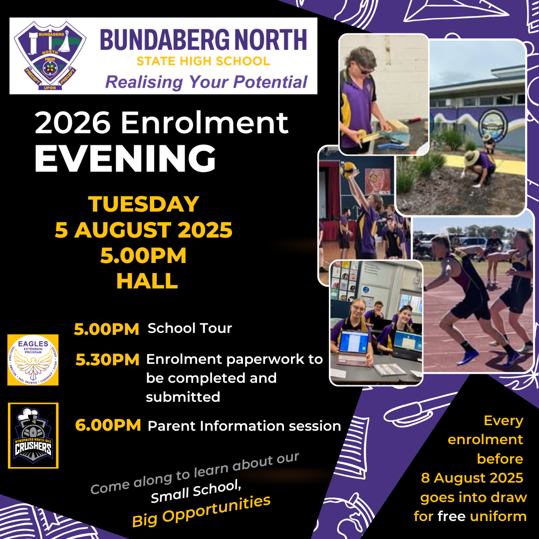 2026 Enrolment Evening